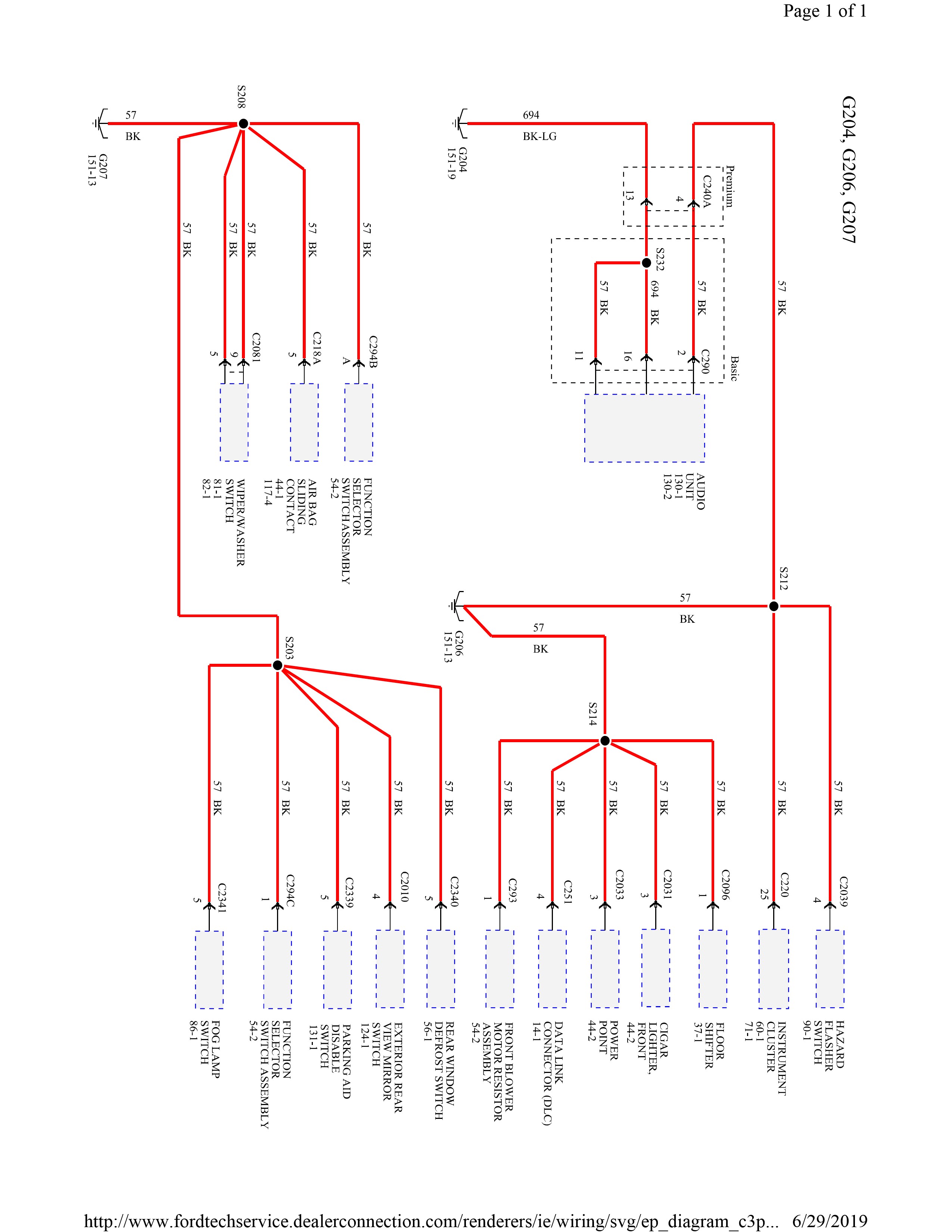 Ford Escape 2005-2007 wiring diagrams